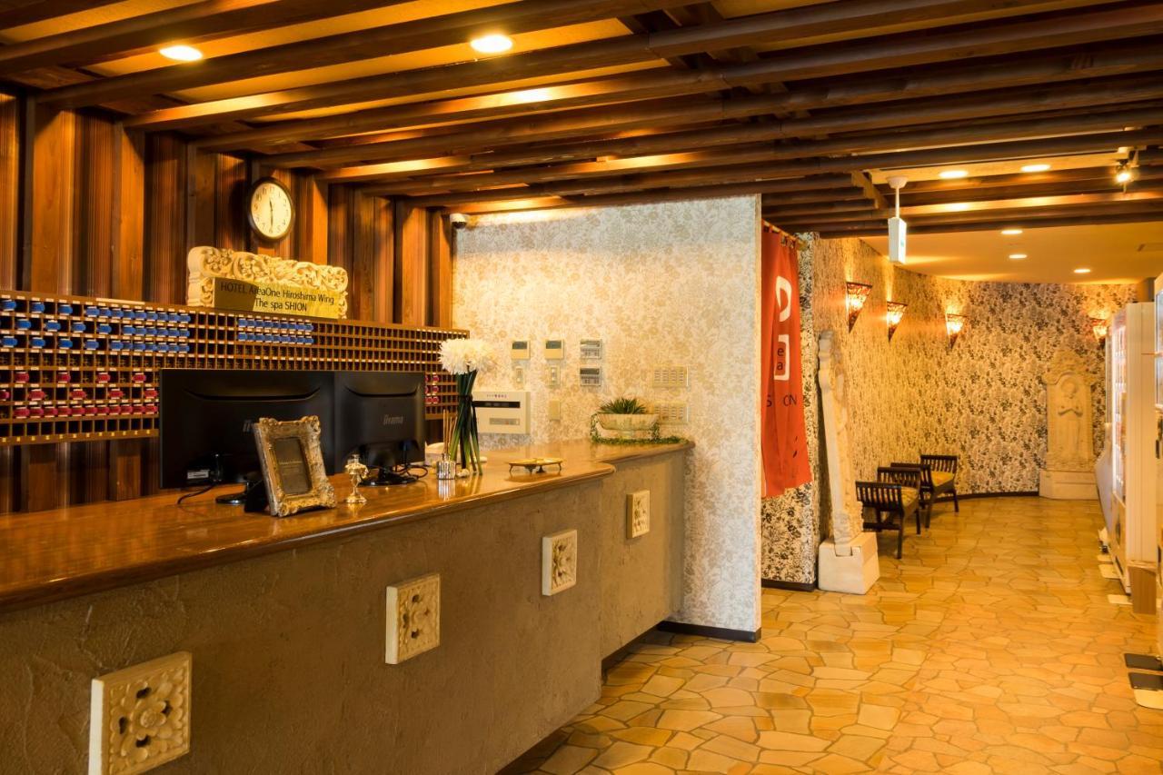 Hotel Areaone Hiroshima Wing Higashihiroshima Bagian luar foto